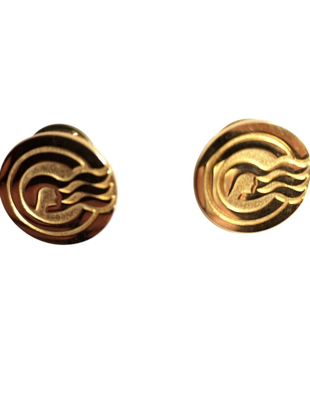 Lapel Pins Set Of Two Princess Cruises Captains Circle Gold-Tone vacation